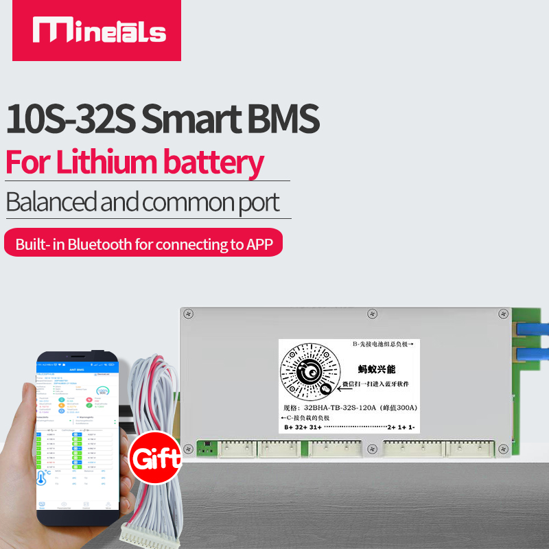 10S-32S ANT Smart BMS 250A 200 – обзор и цена Smart Bms 24S 200A Bluetooth Lifepo4