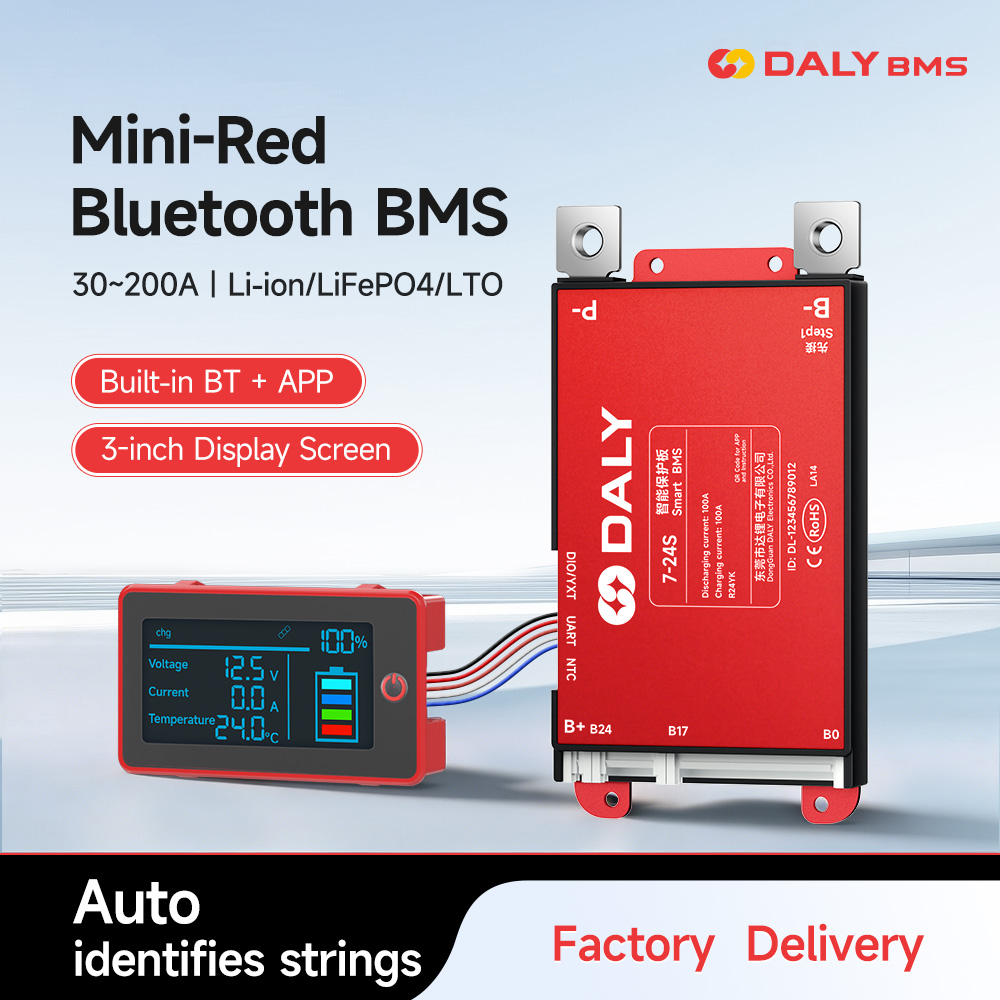 Daly Smart BMS 4S 7S 8S 13S 14 – обзор и цена Smart Bms 24S 200A Bluetooth Lifepo4