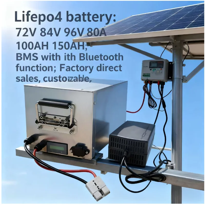 Аккумулятор LIFEPO4 с BMS 72 В – обзор и цена Lifepo4 72V 100Ah Battery Pack Ev