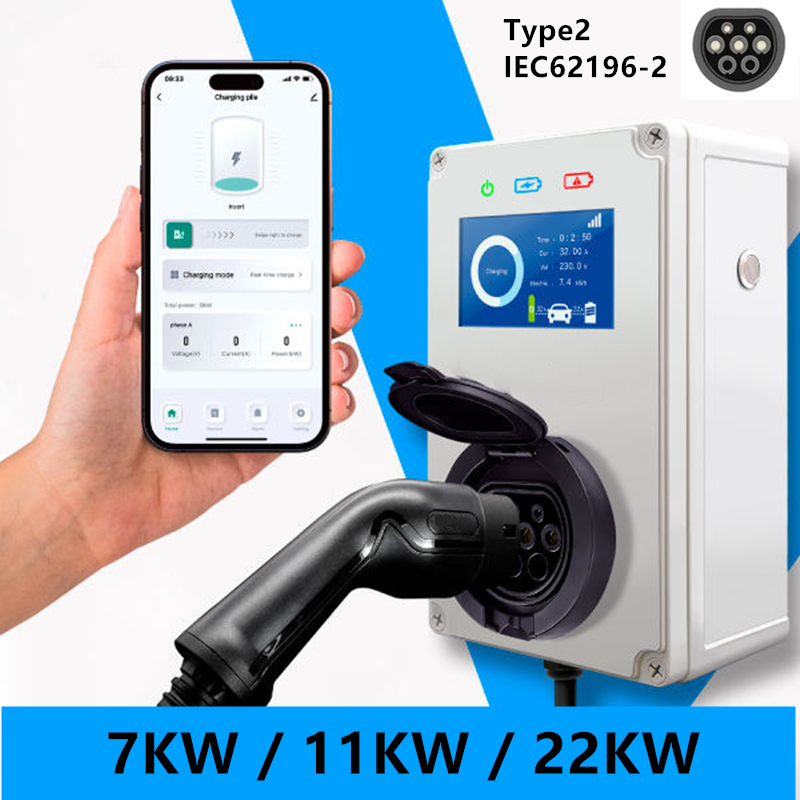 Зарядная станция для электромо – обзор и цена Ev Charger Type 2 22Kw 32A 3 Phase