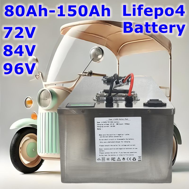 LIFEPO4 аккумулятор 72 В 84 В  – обзор и цена Smart Bms 24S 200A Bluetooth Lifepo4