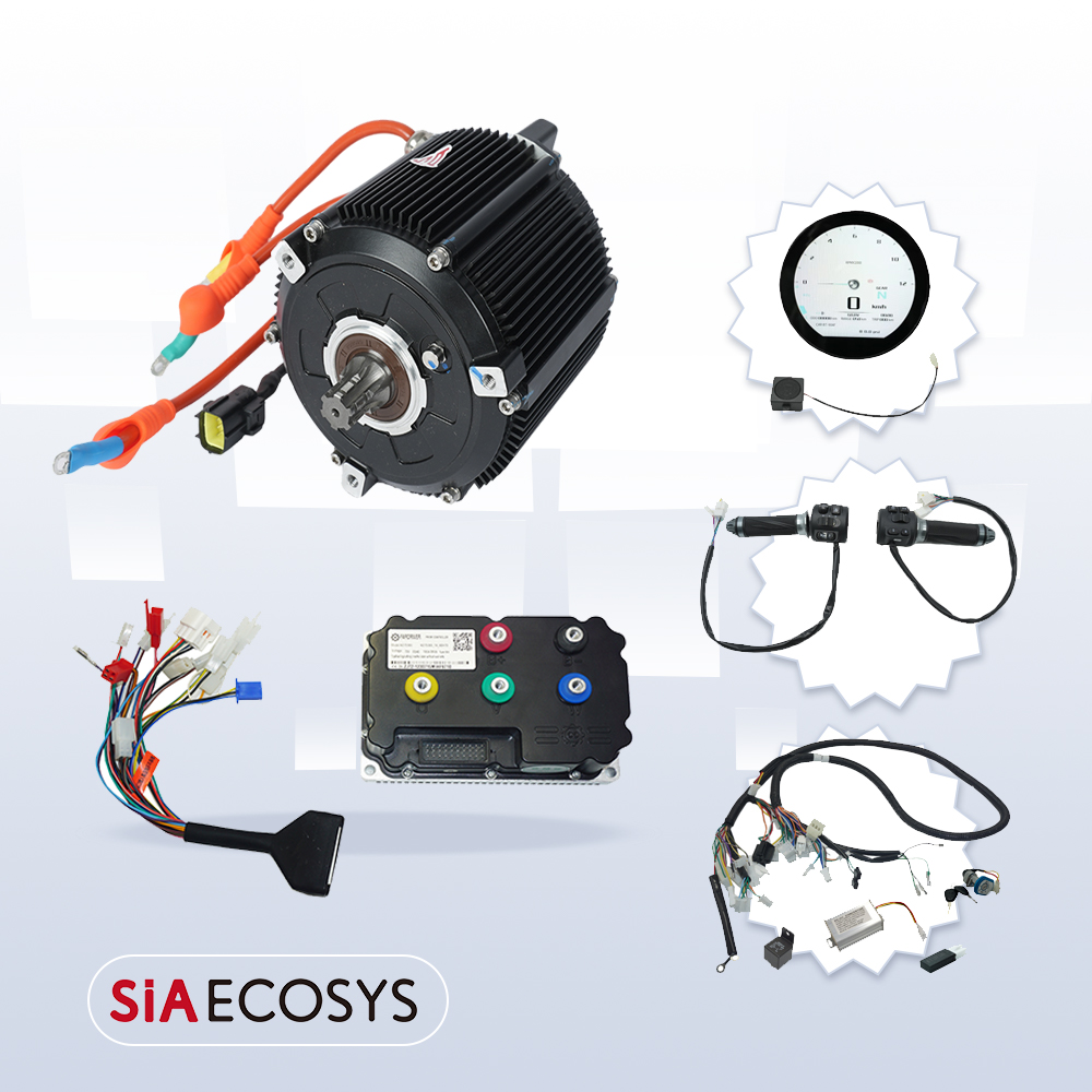Электродвигатели SiAECOSYS 500 – обзор и цена Mid Drive Motor Kit 72V 5000W